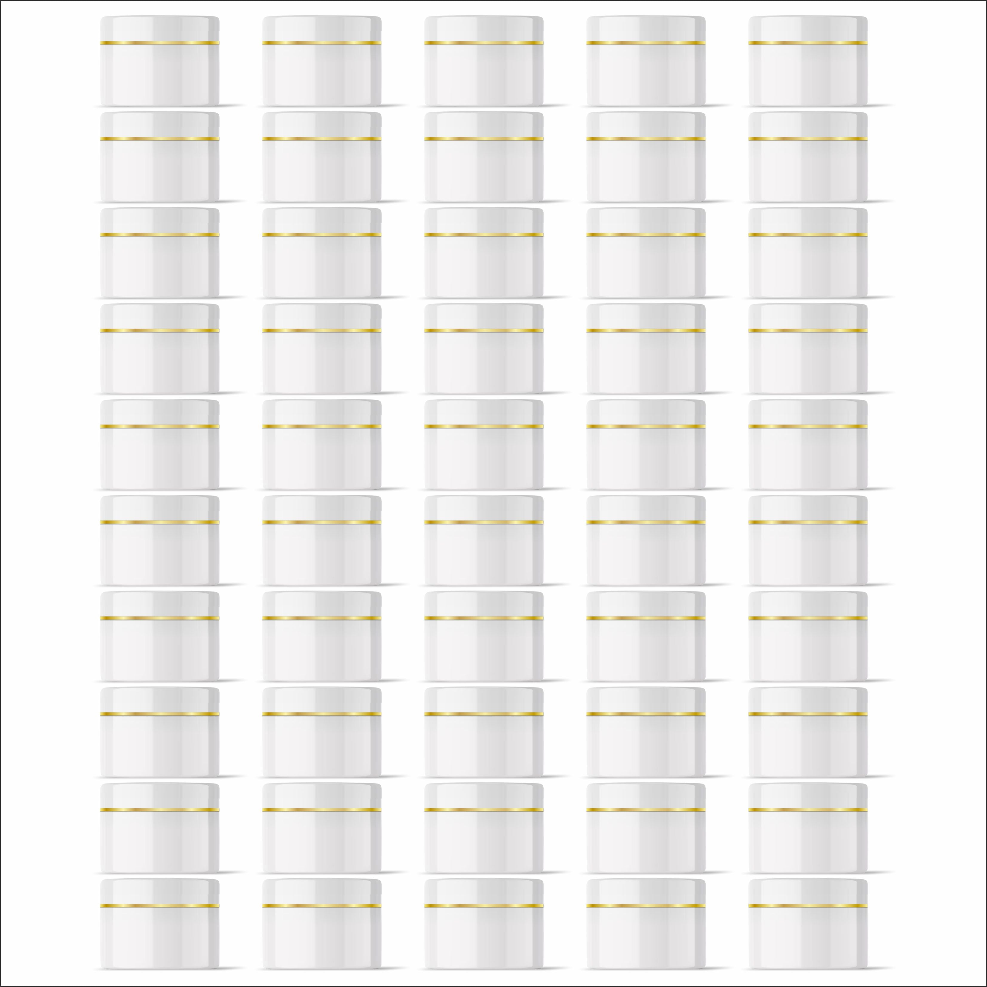 shoprythmindia Cosmetic Jar Pack of 50 PARASOFT EMPTY JAR 100gm shoprythmindia Cosmetic Jar Pack of 50 PARASOFT EMPTY JAR 100gm